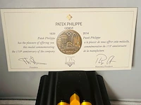 Patek philippe bronzen medaille - 175th anniversary - afbeelding 4 van  4