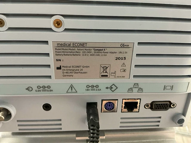 Patiënt monitor - afbeelding 4 van  4