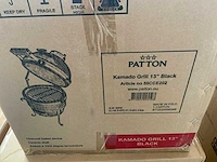 Patton 13” black kamado barbecue - afbeelding 3 van  3