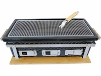 Patton japanese shichirin grill rechthoek large (55cce510) - afbeelding 4 van  16