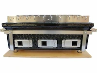 Patton japanese shichirin grill rechthoek large (55cce510) - afbeelding 7 van  16