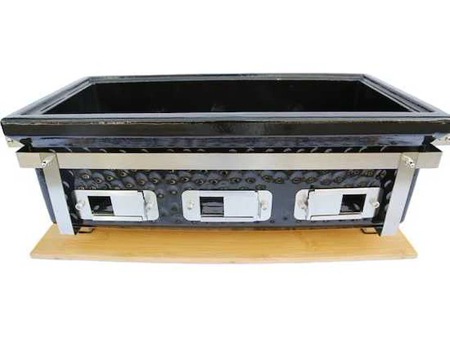 Patton japanese shichirin grill rechthoek large (55cce510) - afbeelding 13 van  16