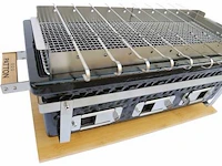 Patton japanese shichirin grill rechthoek large (55cce510) - afbeelding 3 van  16