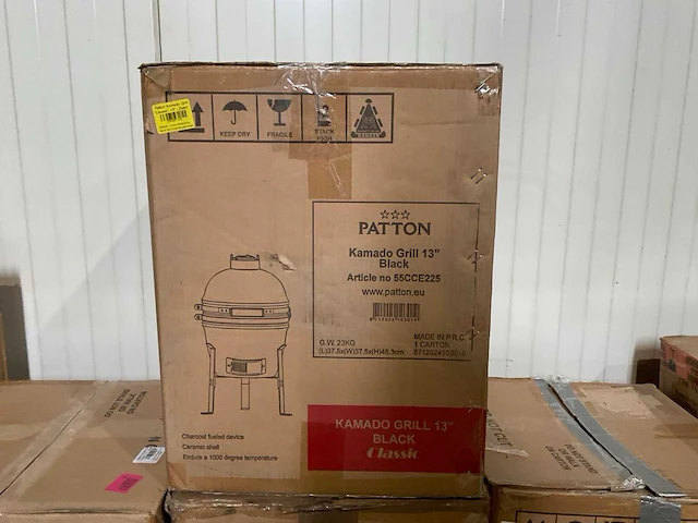 Patton kamado barbecue (11x) - afbeelding 3 van  19