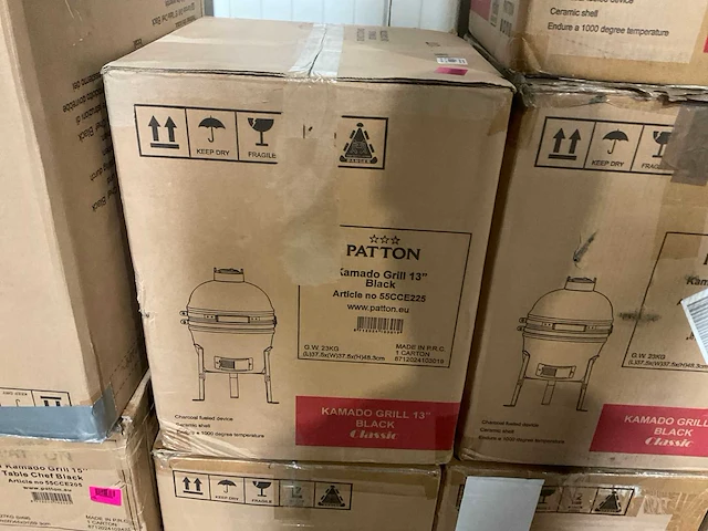 Patton kamado barbecue (11x) - afbeelding 17 van  19