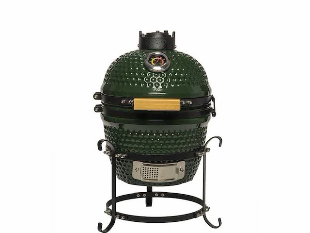 Patton kamado houtskool bbq 13inch groen (55cce181) - afbeelding 1 van  5