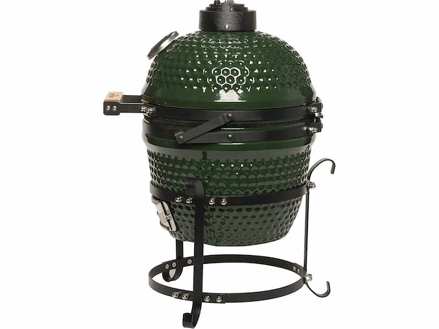 Patton kamado houtskool bbq 13inch groen (55cce181) - afbeelding 3 van  5