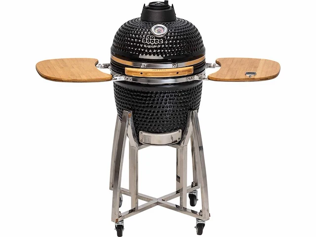 Patton kamado houtskool bbq 18 inch zwart (55cce305) - afbeelding 1 van  9