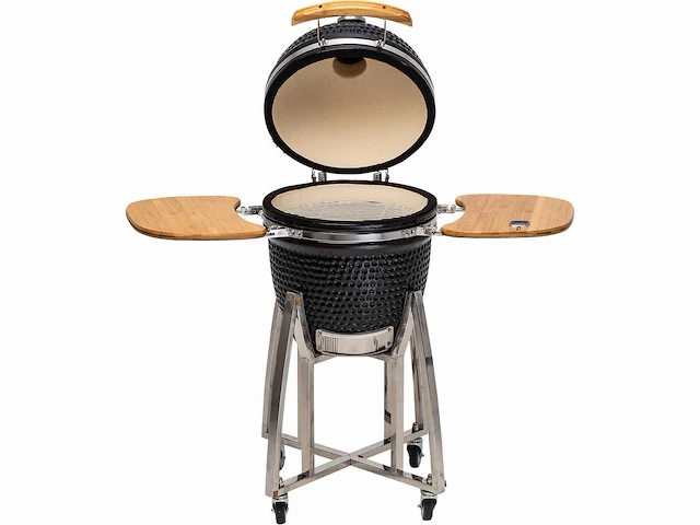 Patton kamado houtskool bbq 18 inch zwart (55cce305) - afbeelding 2 van  9