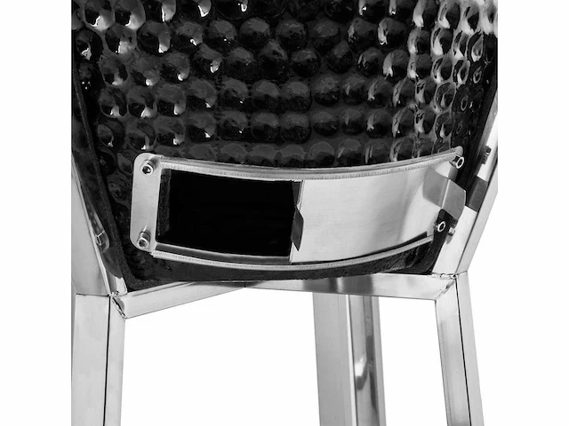 Patton kamado houtskool bbq 18 inch zwart (55cce305) - afbeelding 5 van  9