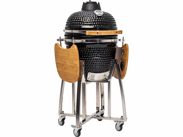 Patton kamado houtskool bbq 18 inch zwart (55cce305) - afbeelding 9 van  9