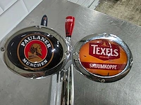 Paulaner münchen / texels skuumkoppe - 2-punts tapkraan - afbeelding 5 van  6