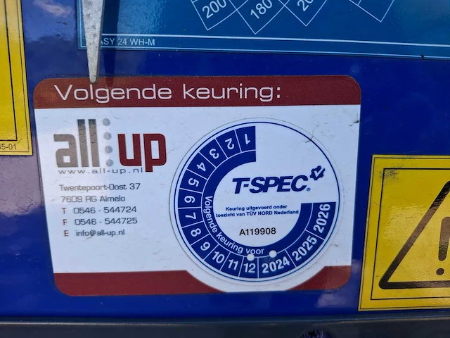 Paus - 2019 - easy 24 wh - ladderlift - afbeelding 2 van  21