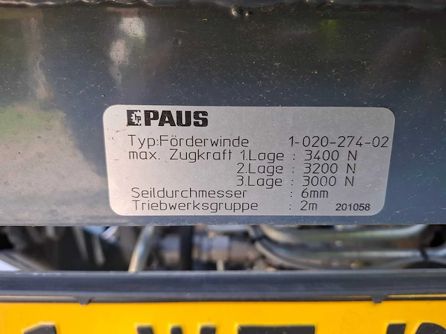 Paus - 2019 - easy 24 wh - ladderlift - afbeelding 21 van  21