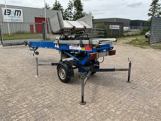 Paus 18wh verhuislift / ladderlift - afbeelding 3 van  18