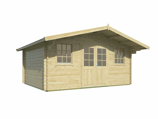 Pavel - tuinhuis 44mm 5000x4700x2630mm onbehandeld - afbeelding 4 van  5