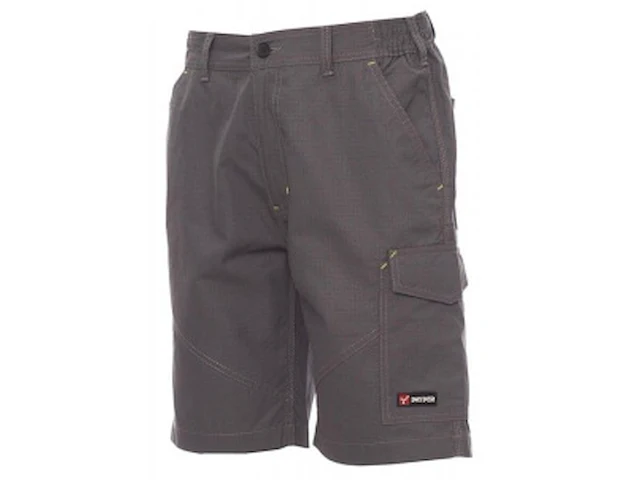 Payper korte herenbroek maat 3xl kleur grijs - afbeelding 1 van  3