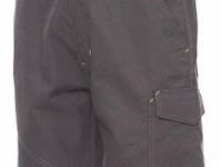 Payper korte herenbroek maat 3xl kleur grijs - afbeelding 1 van  3
