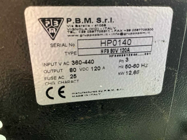 Pbm 80/120 acculader - afbeelding 8 van  8