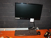 Pc acer i5 met 22 inch monitor, speakers, toetsenbord en muis. - afbeelding 1 van  2
