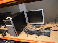 Pc bitac met scherm ilyama toetsenbord en muis , pc hp mete scherm hp toetsenbord en muis (buiten gebruik) (2,7) - afbeelding 6 van  8