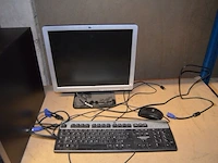 Pc bitac met scherm ilyama toetsenbord en muis , pc hp mete scherm hp toetsenbord en muis (buiten gebruik) (2,7) - afbeelding 8 van  8