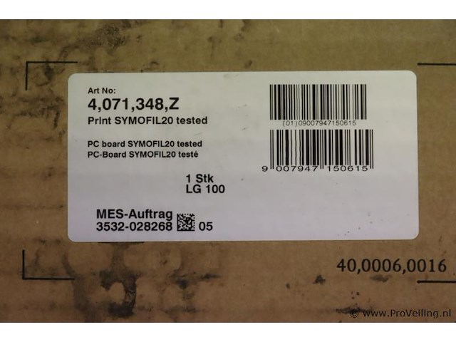 Pc board symofil20 tested - afbeelding 3 van  3
