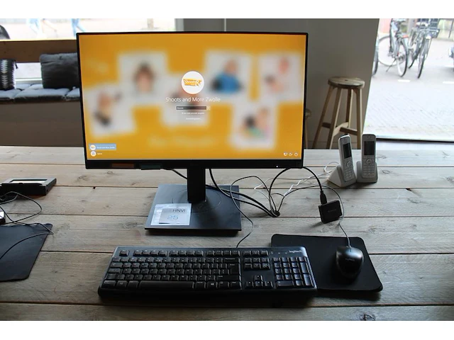 Pc-opstelling bestaande uit pc dell vpro precision 3440 met monitor lg 24 inch, toetsenbord en muis. servic... - afbeelding 1 van  7