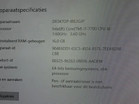 Pc-opstelling bestaande uit pc acer i7 - [email protected] ghz met 136 gb harde schijf ,16 gb intern geheugen, ... - afbeelding 3 van  3