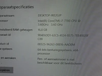 Pc-opstelling bestaande uit pc acer i7 - [email protected] ghz met 136 gb harde schijf ,16 gb intern geheugen, ... - afbeelding 3 van  3
