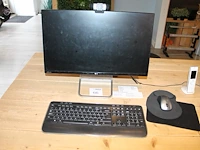 Pc-opstelling bestaande uit pc dell vpro precision 3240 met monitor lg 24 inch, toetsenbord en muis. servic... - afbeelding 1 van  3