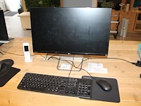 Pc-opstelling bestaande uit pc dell vpro precision 3240 met monitor lg 24 inch, toetsenbord en muis. servi... - afbeelding 1 van  3