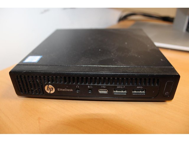 Pc opstelling hp elite desk intel i5-6500t-cpu, 8gb ram, 256gb opslag, 128mb grafische kaart, incl. 27 inch... - afbeelding 2 van  2