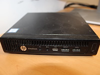 Pc opstelling hp elite desk intel i5-6500t-cpu, 8gb ram, 256gb opslag, 128mb grafische kaart, incl. 27 inch... - afbeelding 2 van  2