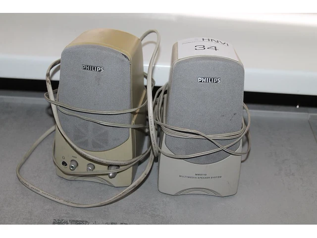 Pc-speakers philips mms-system. - afbeelding 1 van  1