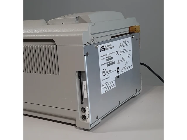Pcr systeem, ab, geneamp pcr system 9700 - afbeelding 3 van  12