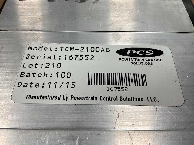 Pcs tcm-2100ab control unit - afbeelding 4 van  5