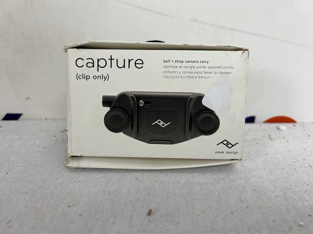 Peak design capture camera clip (v3) zonder plaat - zwart - afbeelding 2 van  2