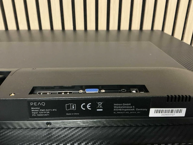Peaq pmo s271-ifc monitor - afbeelding 4 van  4