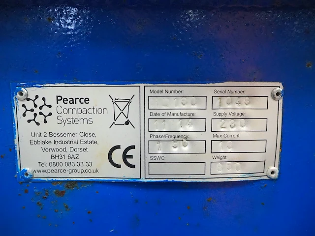 Pearce compaction systems - afbeelding 2 van  10