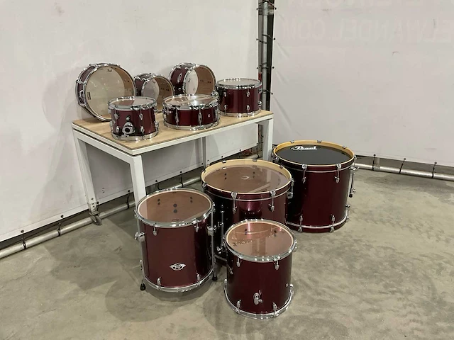 Pearl exx725f/c export drumstel - afbeelding 5 van  12