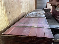 Pearple heart hardhouten vlonderplanken 2450x145x21mm (80x) - afbeelding 1 van  3