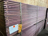 Pearple heart hardhouten vlonderplanken 2450x145x21mm (80x) - afbeelding 2 van  3