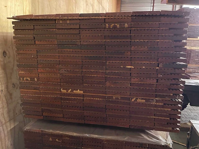 Pearple heart hardhouten vlonderplanken 2450x145x21mm (80x) - afbeelding 3 van  3