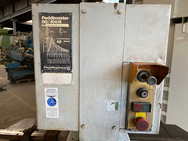 Peddinghaus - peddimaster 60/100h - pons- en knipmachine - afbeelding 5 van  17