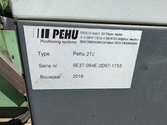 Peddinghaus - peddimax 1002 - ponsmachine - afbeelding 5 van  31