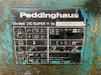 Peddinghaus 210 super ii pons- knipmachine - afbeelding 4 van  15