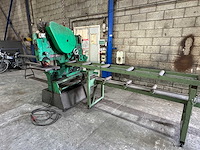 Peddinghaus 210a/13 gecombineerde profielstaalschaar met pons, vlakstaalschaar, staafstaalschaar, profielstaalschaar, en uitklinkapparaat - afbeelding 1 van  15