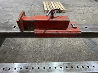 Peddinghaus 210a/13 gecombineerde profielstaalschaar met pons, vlakstaalschaar, staafstaalschaar, profielstaalschaar, en uitklinkapparaat - afbeelding 14 van  15