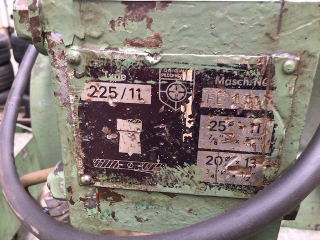 Peddinghaus 225/11 stansmachine - afbeelding 4 van  12